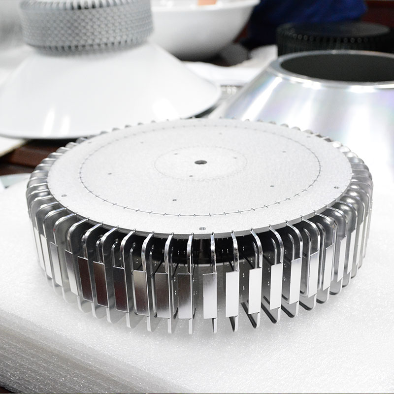stamping high bay lighting heatsink 冲压高棚照明散热器