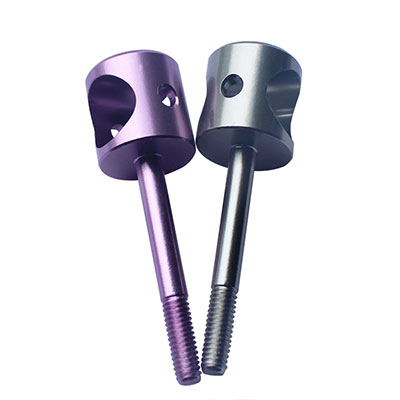 Swiss Cnc Machining Anodizing Aluminum Screws 瑞士CNC加工铝阳极氧化螺丝